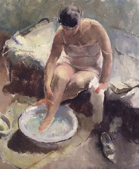 unknow artist Foot Bath oil painting image